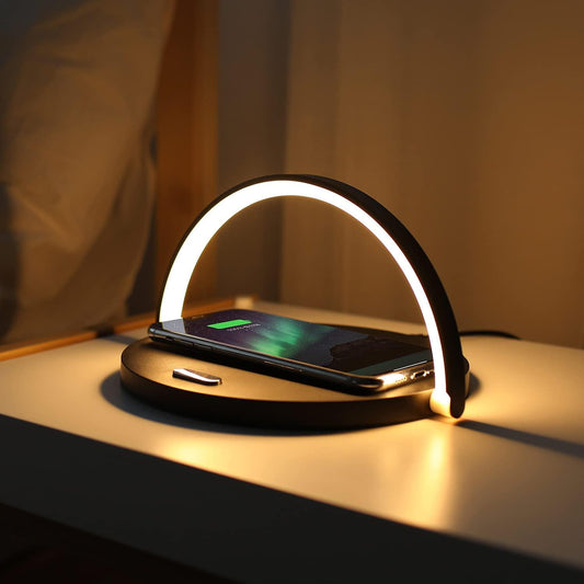 Draadloze Oplaadlamp LED Verlichting en Oplaadstation