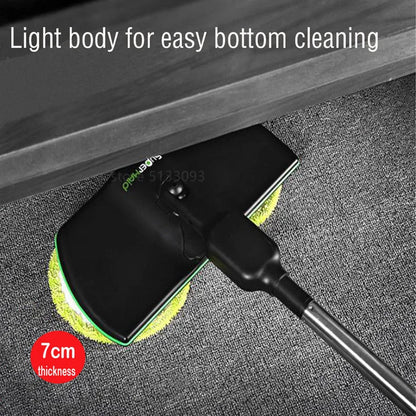 Draadloze Spin Mop Vloerreiniger Schrobber