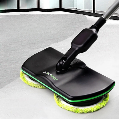 Draadloze Spin Mop Vloerreiniger Schrobber