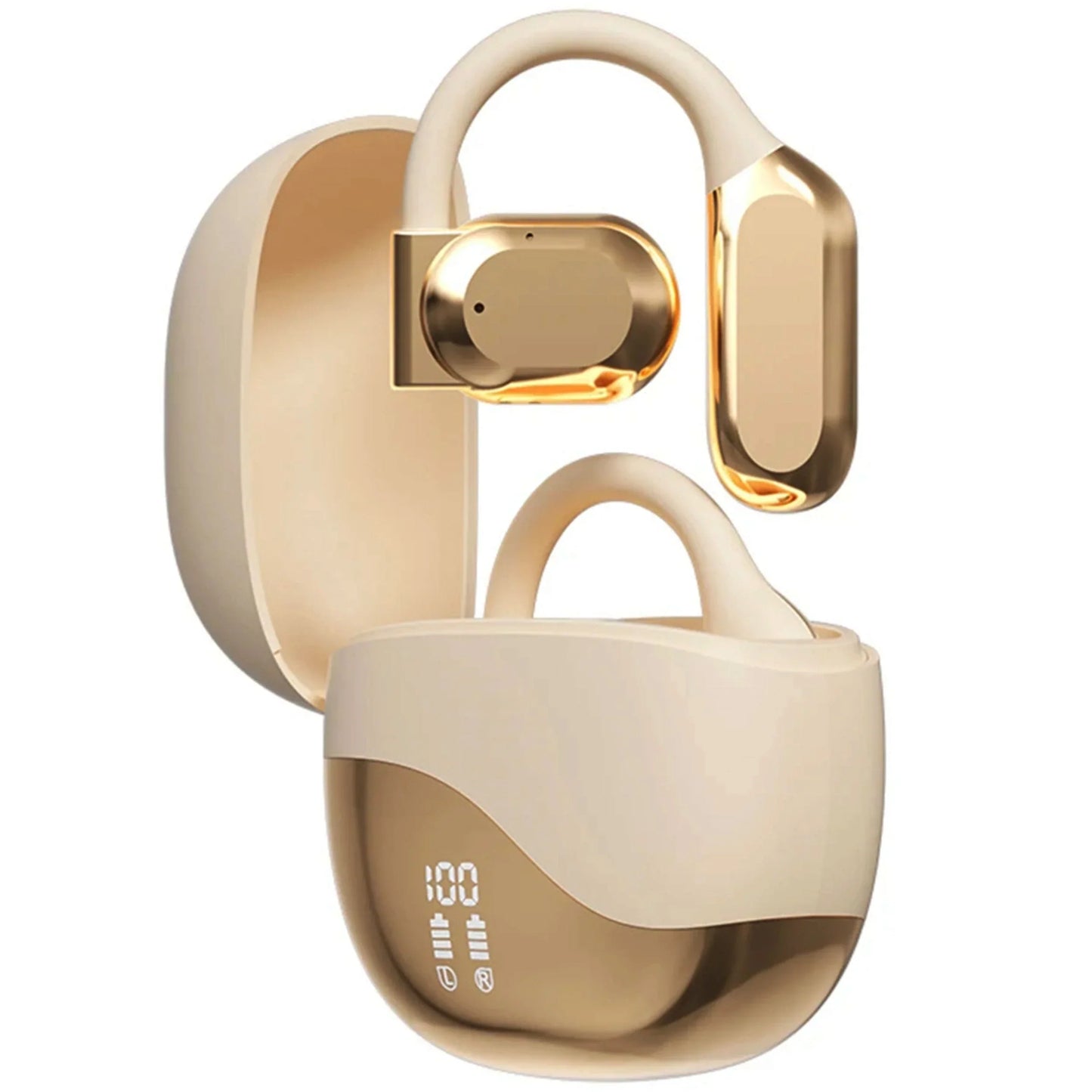 Draadloze Vertaal Koptelefoon met Oplaadcase