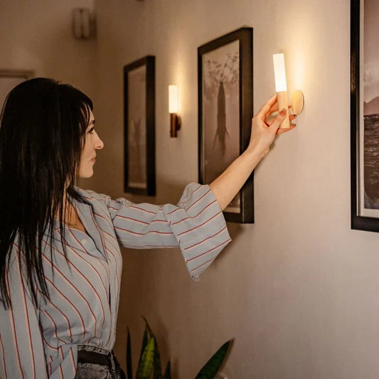 Draadloze magnetische lamp 1+1 gratis