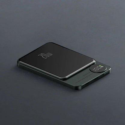 Draadloze magnetische snellader powerbank hoogcapaciteit back-up batterij