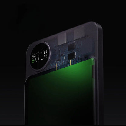Draadloze magnetische snellader powerbank hoogcapaciteit back-up batterij