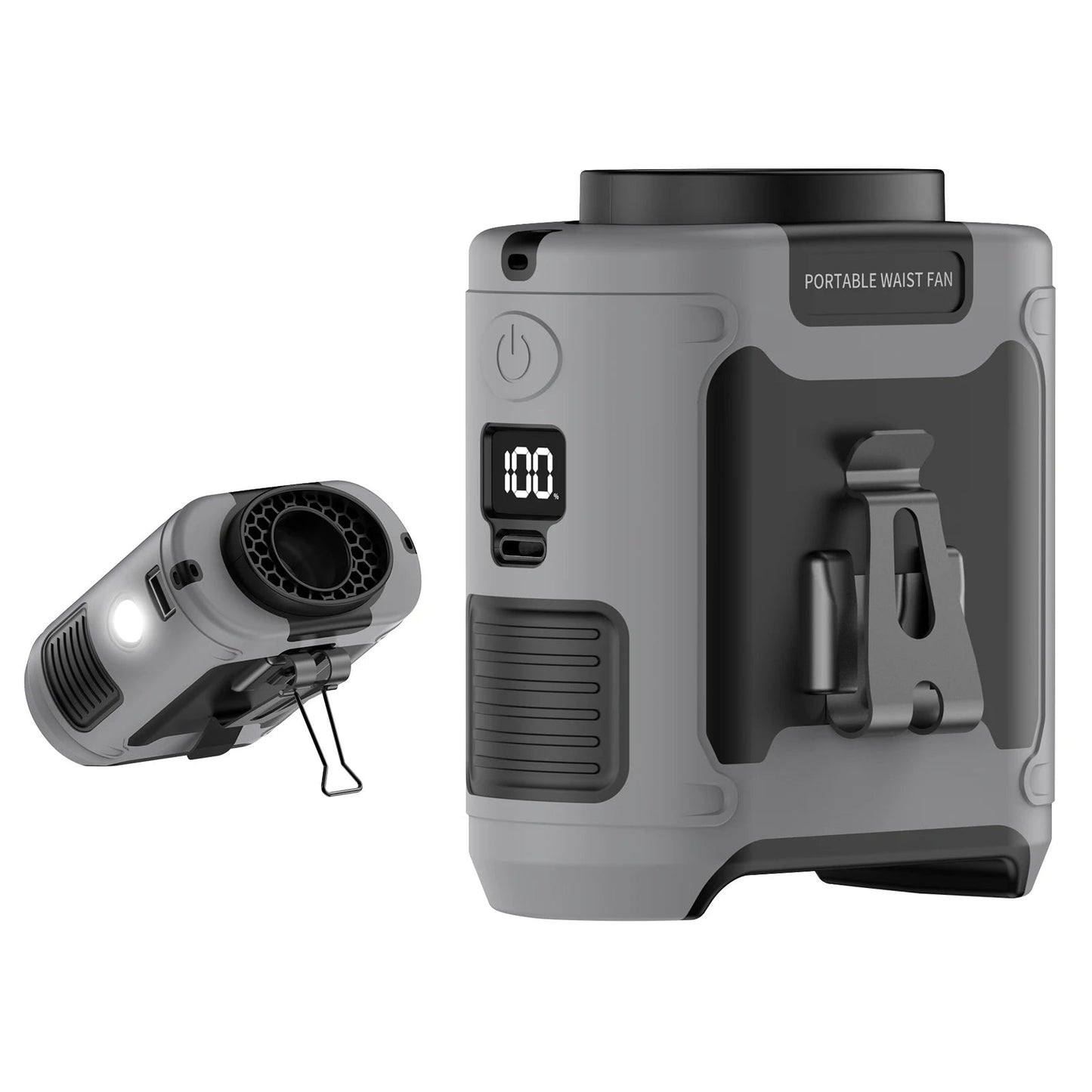 Draagbare Heupventilator 10000mAh Outdoor