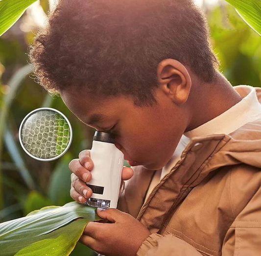 Draagbare Mini Pocket Microscoop voor Kinderen