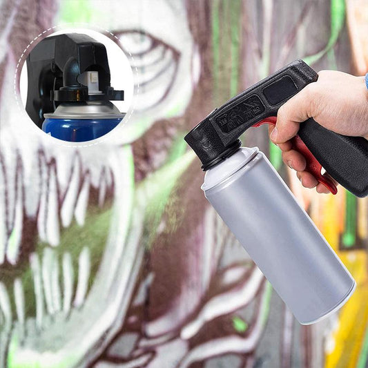 Draagbare kunststofgreep spuithulp