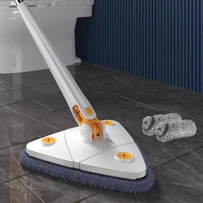 Driehoekige 360 graden schoonmaakmop