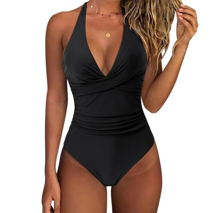 Badpak met Push-Up en Hoge Taille – Stijlvol Badpak voor Dames met Hoge Taille en Ondersteuning