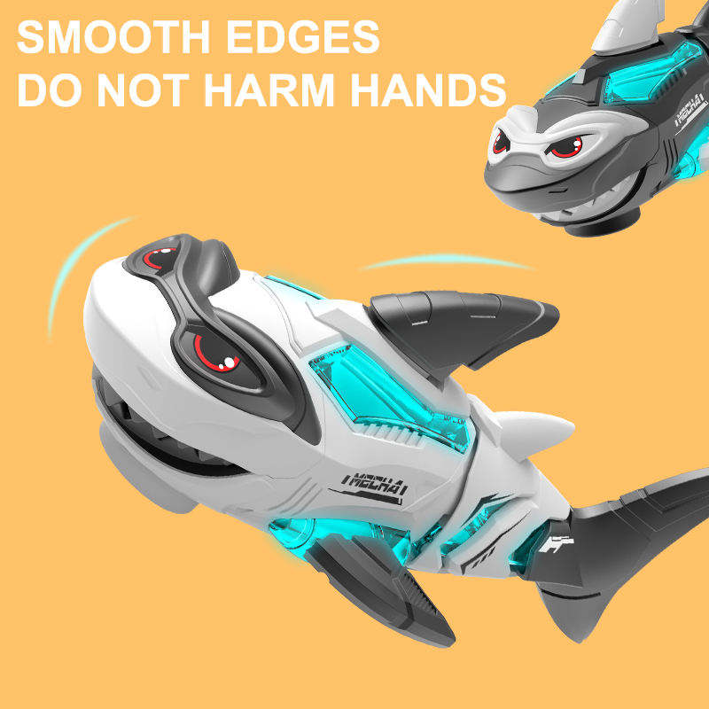 Elektrische Speelgoed Haai Mechanisch met Licht en Muziek