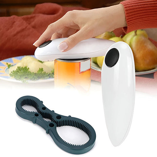 Elektrische Blikopener Flesopener Set
