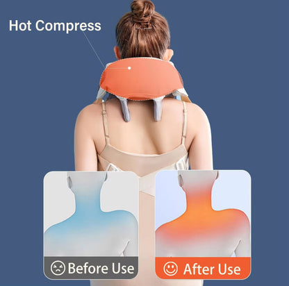 Elektrische Nek- en Rugmassager Massageoplossing
