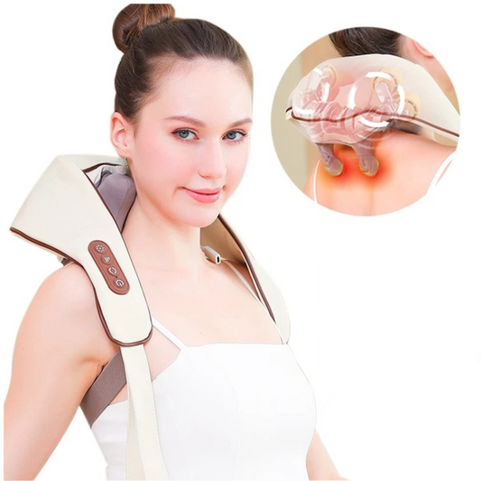 Elektrische Nek- en Rugmassager Massageoplossing