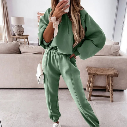 Hoodie en broek set dames – Comfortabele en stijlvolle sportoutfit voor dagelijks gebruik