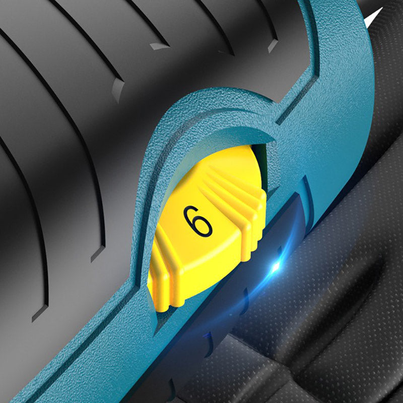 Excentrische schuurmachine 125mm met stofafzuiger en schuurpads