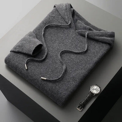 Heren Hoodie – Comfortabele hoodie met touwtjes en zachte stof voor casual stijl