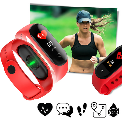 Fitness Tracker Horloge Slaapmonitor