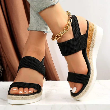 Comfortabele Orthopedische Sandalen voor Vrouwen – Sleehak Sandalen met Steun