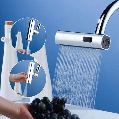 Flexibele Waterfall Keukenkraan met Meerdere Spuitmodi