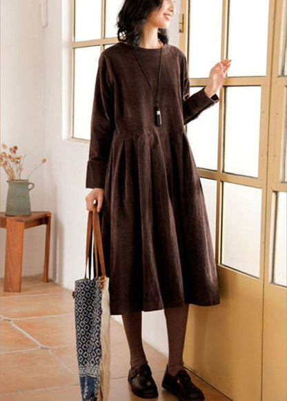 Dames jurk lange mouwen – Elegante jurk voor feest en casual stijl