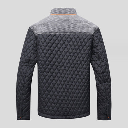 Heren Steppjacke – Warme gewatteerde jas voor heren met capuchon en trendy design