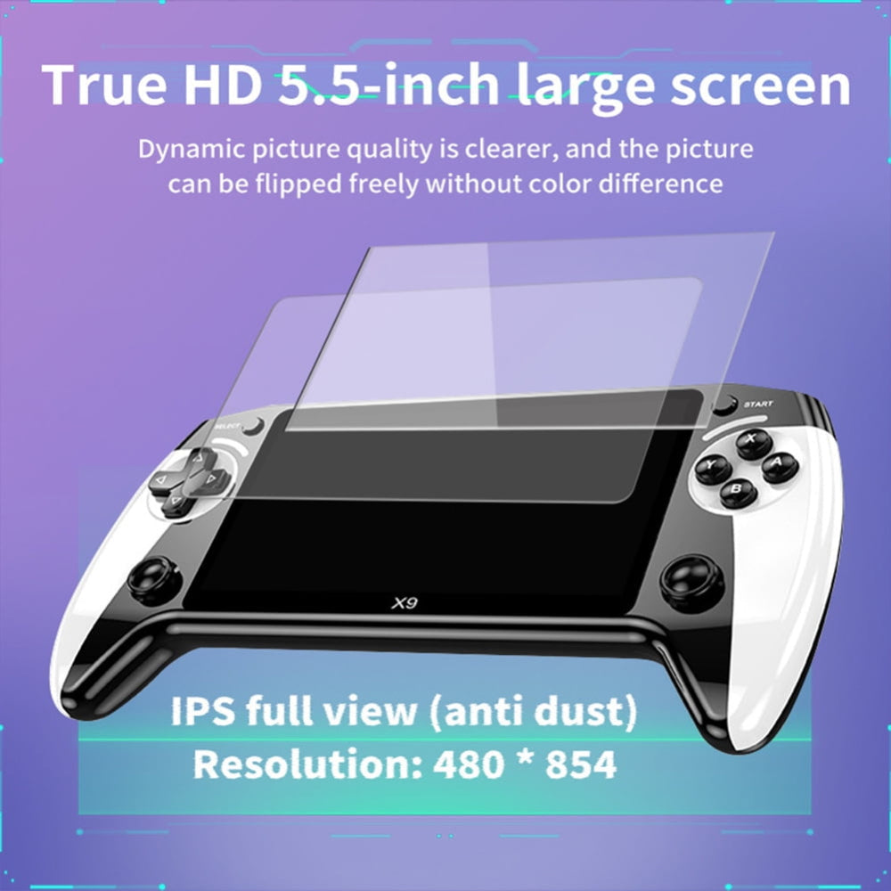 Draagbare Handheld Gameconsole Retro Videospeler Ingebouwde Spellen