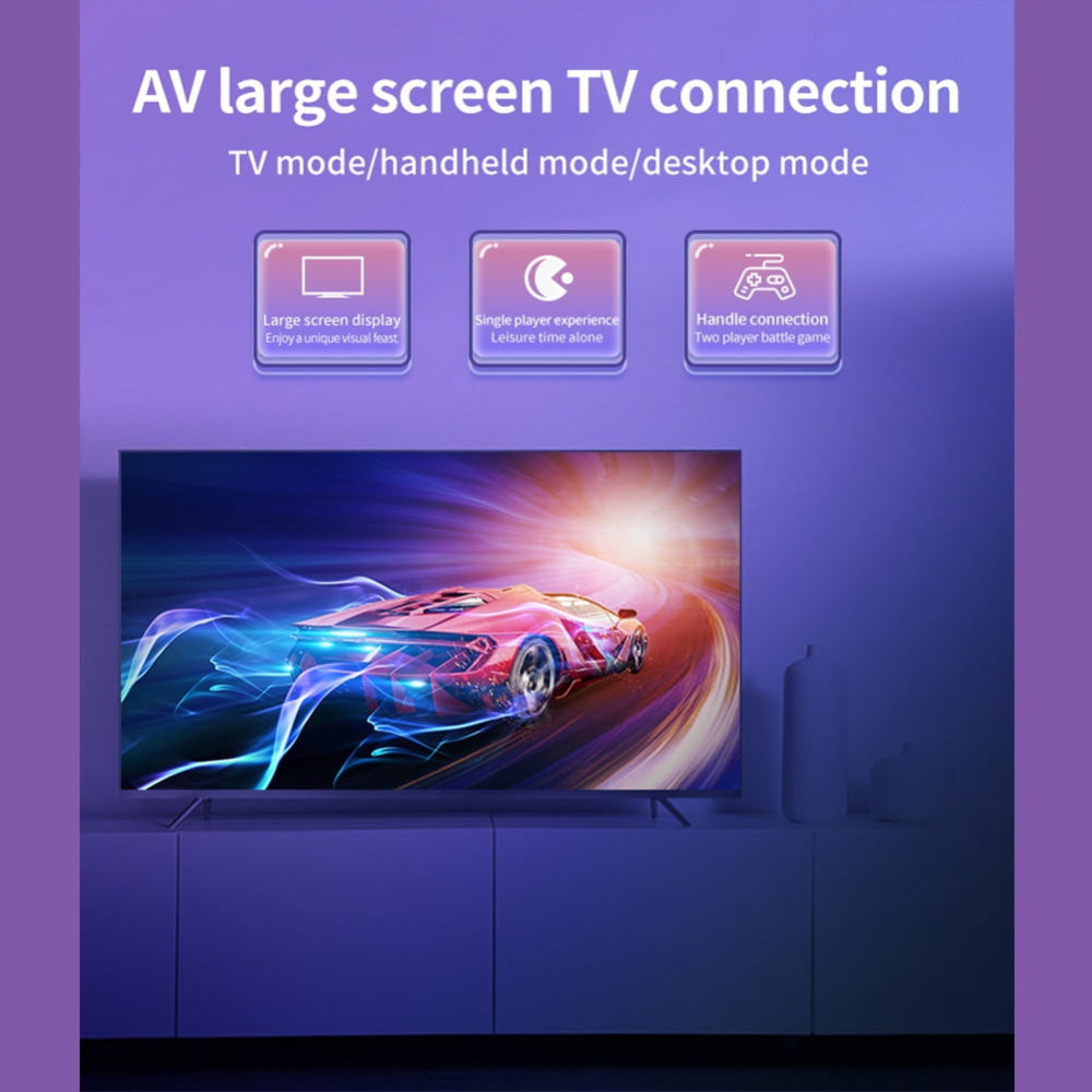 Draagbare Handheld Gameconsole Retro Videospeler Ingebouwde Spellen