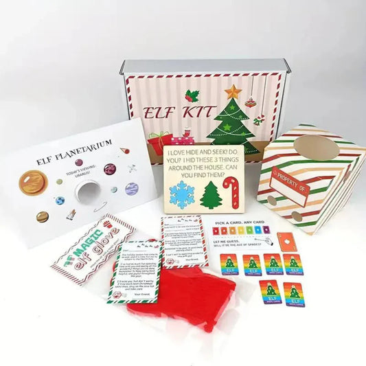 Adventskalender-Geschenkbox-Set mit Countdown-Anzeige