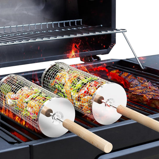Grillmanden RVS BBQ-hulpmiddel Buiten Koken