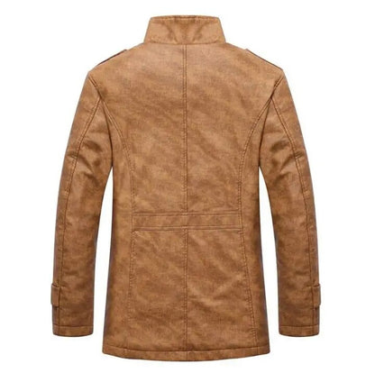 Stijlvolle Herenjas met Knopen – Elegante Jas voor Formele en Casual Gelegenheden
