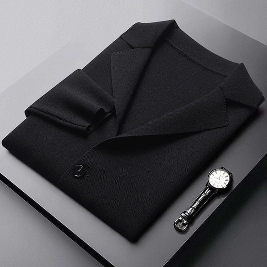 Heren vest met kraag – Stijlvol gebreid vest voor heren, casual en comfortabel