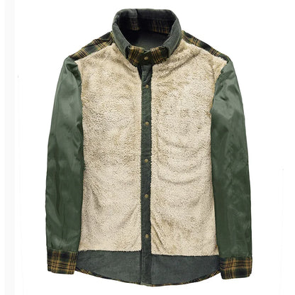 Heren Ruit Jacket – Stijlvolle jas met borstzak voor casual en formele gelegenheden
