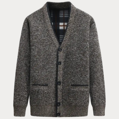 Heren trui V-hals met zakken – Gebreide trui voor casual en stijlvolle looks