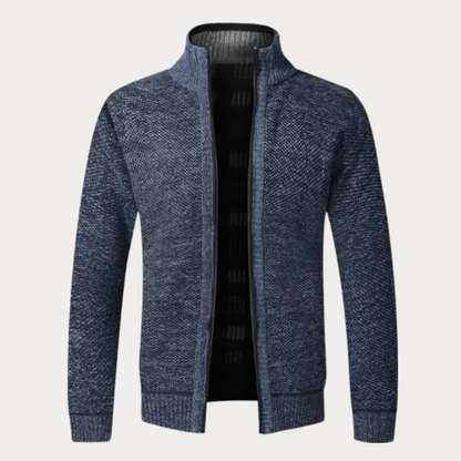 Heren gebreid vest met rits – Comfortabel en stijlvol vest voor elke gelegenheid