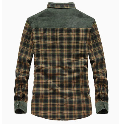 Heren Ruit Jacket – Stijlvolle jas met borstzak voor casual en formele gelegenheden