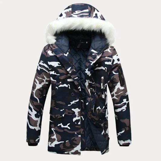 Camouflage-Hooded Jacket Heren – Waterdichte en Ademend Jas voor Buiten