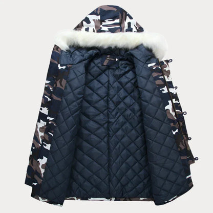 Camouflage-Hooded Jacket Heren – Waterdichte en Ademend Jas voor Buiten