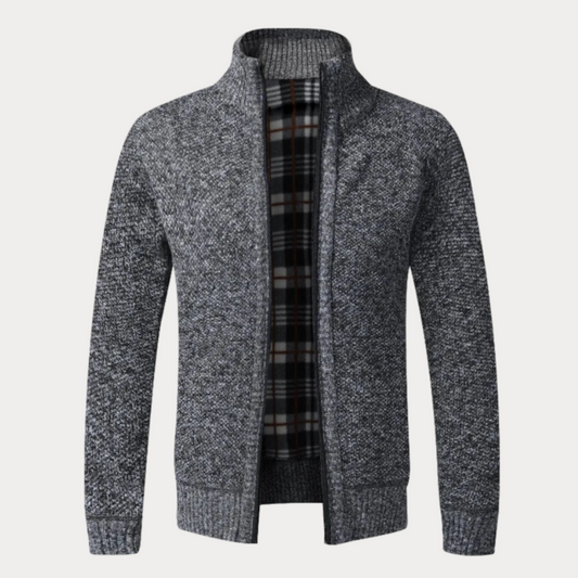 Heren gebreid vest met rits – Comfortabel en stijlvol vest voor elke gelegenheid