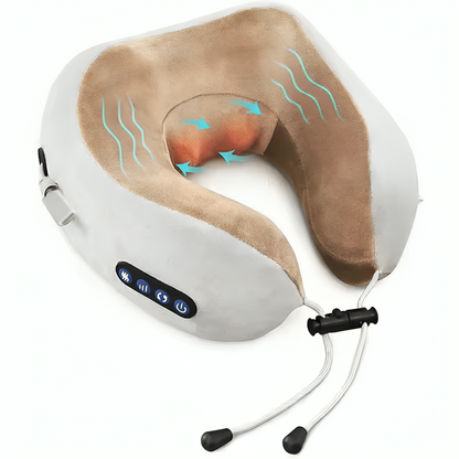 Halskussen Massager Geheugenschuim Reizen
