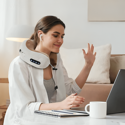 Halskussen Massager Geheugenschuim Reizen