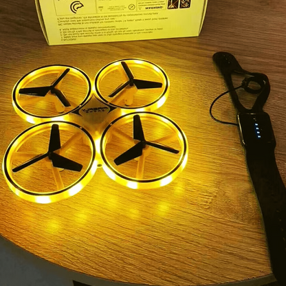 Handbediende Drone LED-lampen Gebarenbesturing