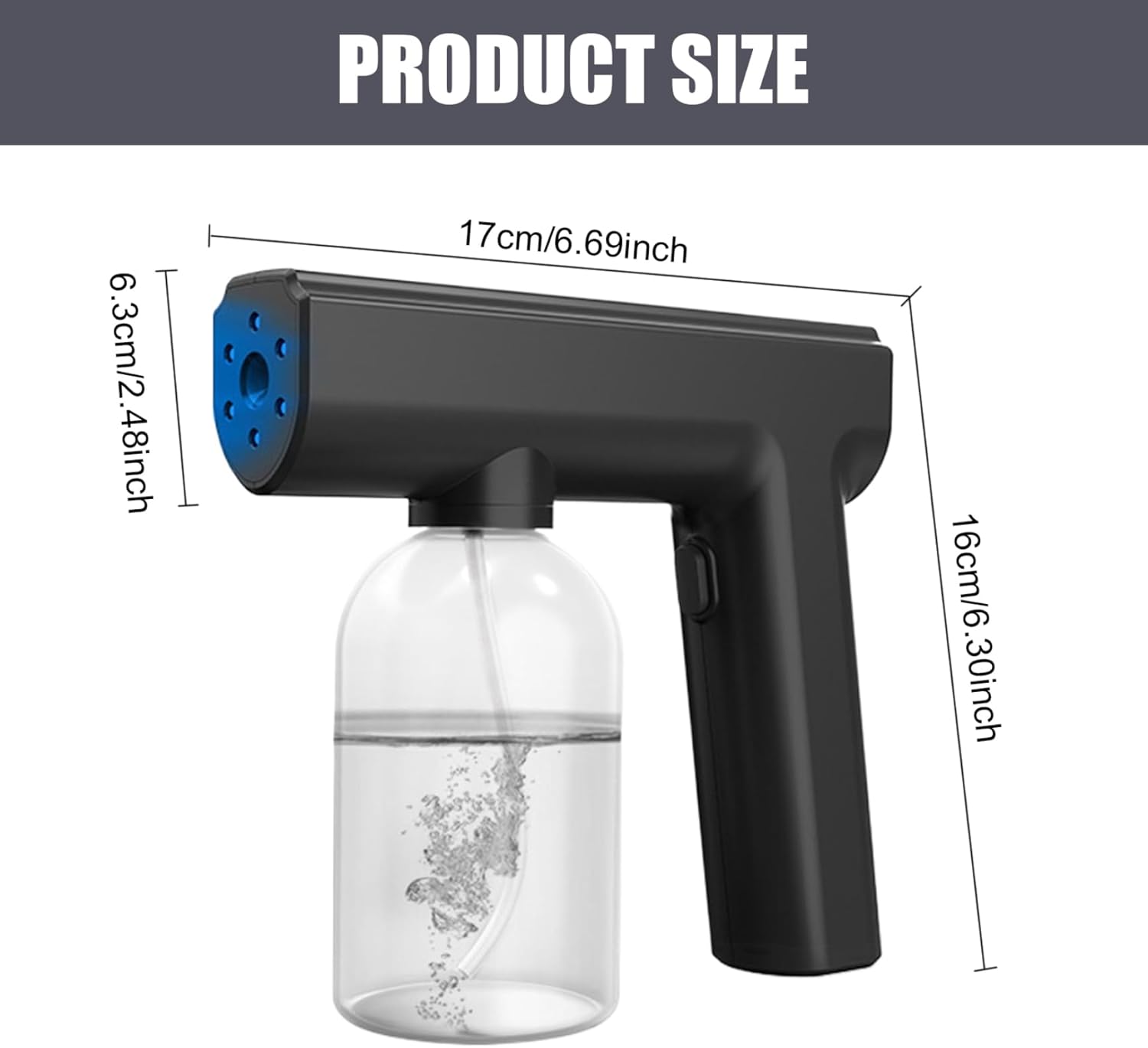 Handheld Desinfectie Fogger Atomizer Sprayer Keuken Badkamer