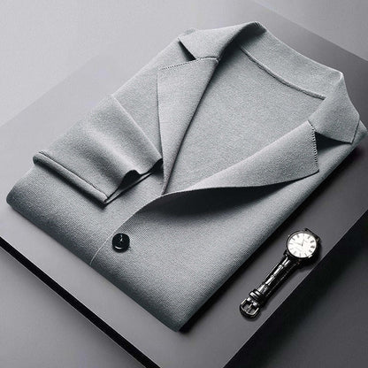 Heren vest met kraag – Stijlvol gebreid vest voor heren, casual en comfortabel
