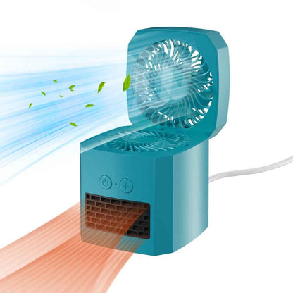 Desktop Elektrische Heater en Koelventilator Combinatie