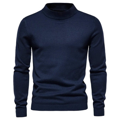 Heren Rollkragenpullover – Stijlvolle en comfortabele trui van wol voor heren