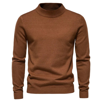 Heren Rollkragenpullover – Stijlvolle en comfortabele trui van wol voor heren