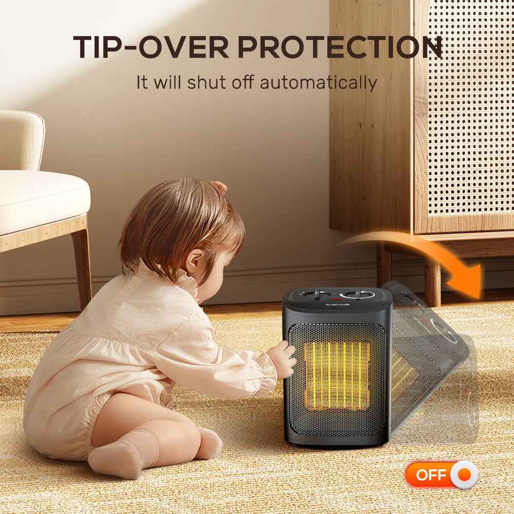 Elektrische Ruimteverwarming Slaapkamer Nachtverwarming