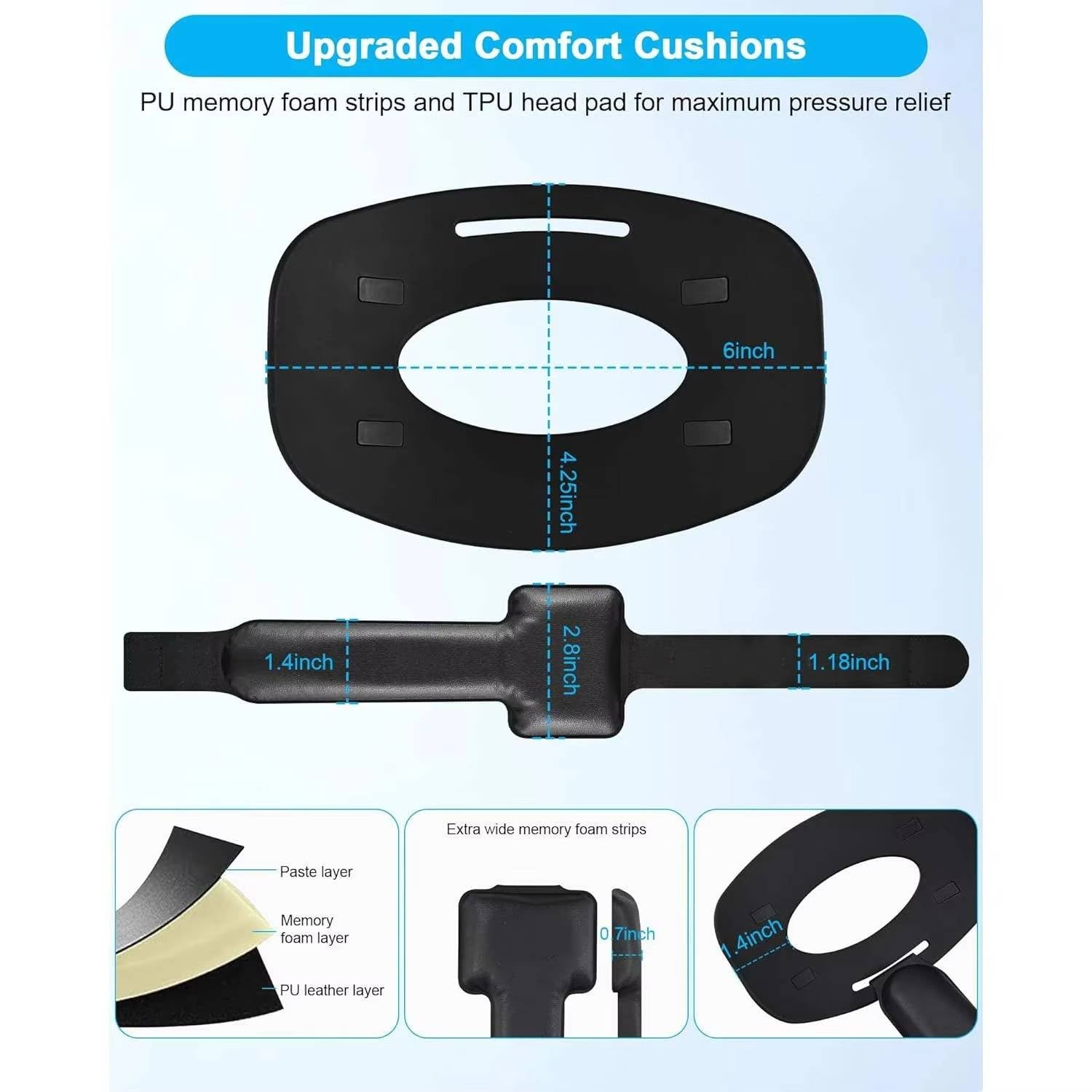 Hoofdband VR headset