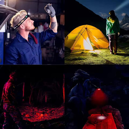 Hoofdlamp LED Oplaadbaar Draagbaar Licht