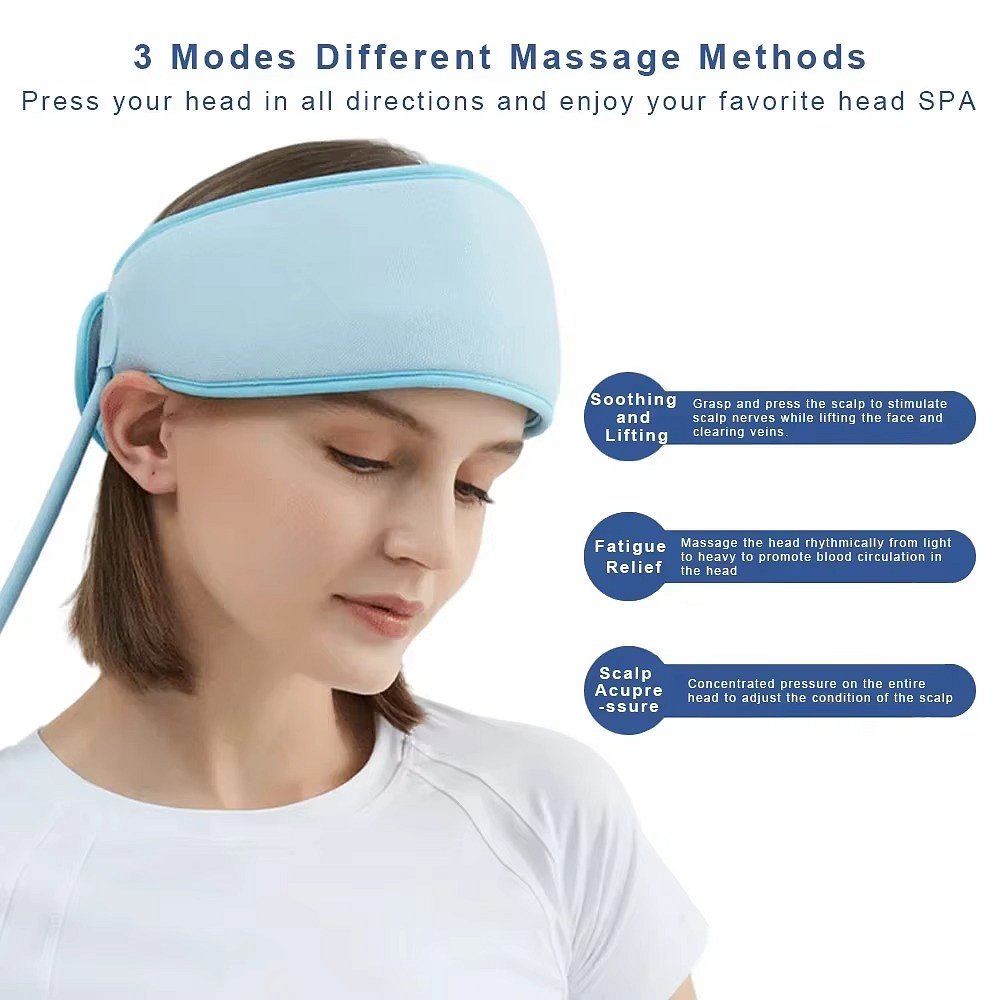 Hoofdmassage apparaat voor migraine hoofdpijn
