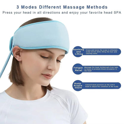 Hoofdmassage apparaat voor migraine hoofdpijn